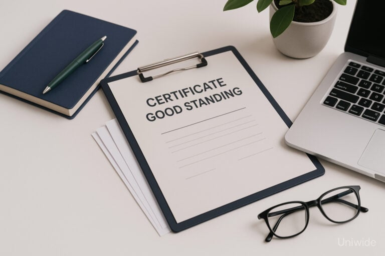 Что такое Certificate of Good Standing?