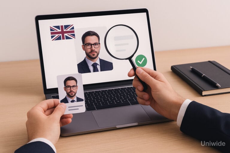 Верификация личности директоров и бенефициаров компаний Великобритании