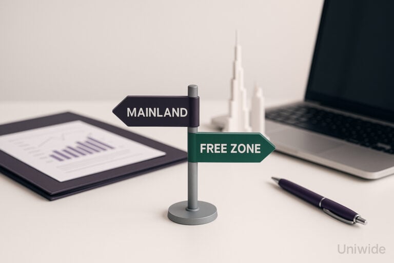 Регистрация компании в ОАЭ- что выбрать – Mainland или Free Zone