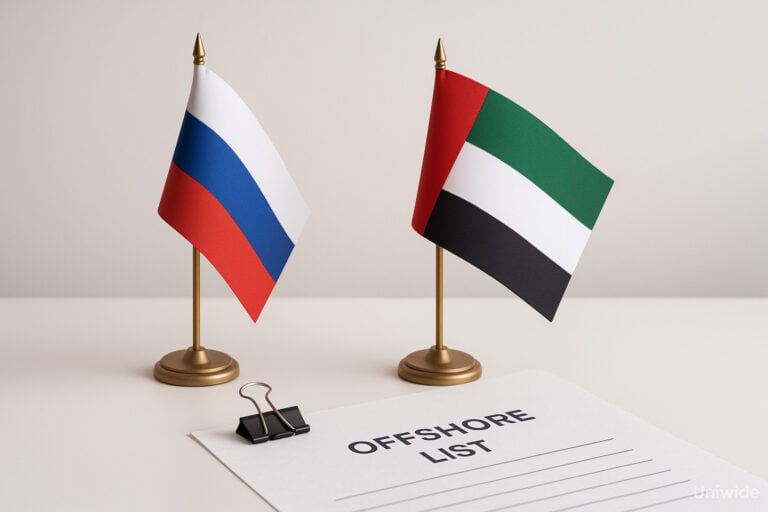 Минфин России исключает ОАЭ из «черного списка» оффшоров