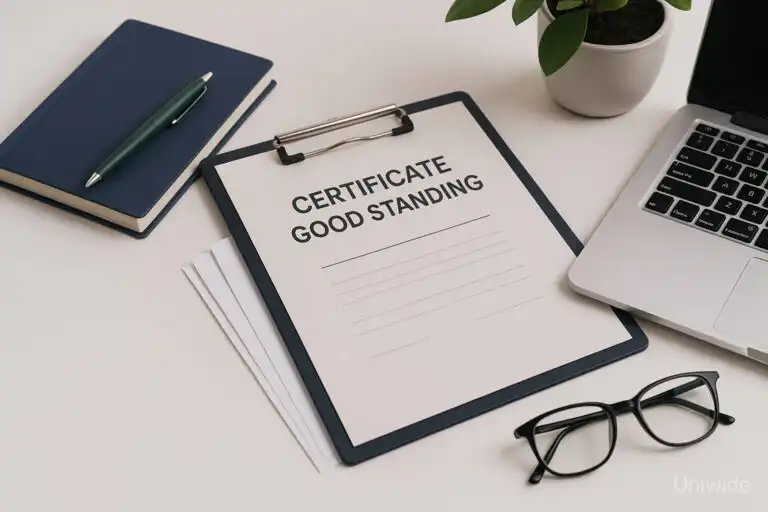 Что такое Certificate of Good Standing?