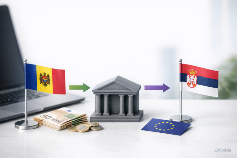 Как молдавская торговая компания открыла счет в Сербии для расчетов с Европой